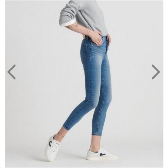 Lucky Brand Bridgette High Rise Skinny Button-fly Jeans Blue - Picture 2 of 16